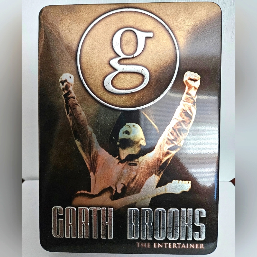 Garth Brooks The Entertainer DVD Metal Box Set.